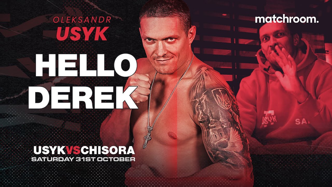 “I’m going to explode on Saturday!“ - Oleksandr Usyk talks Derek Chisora showdown