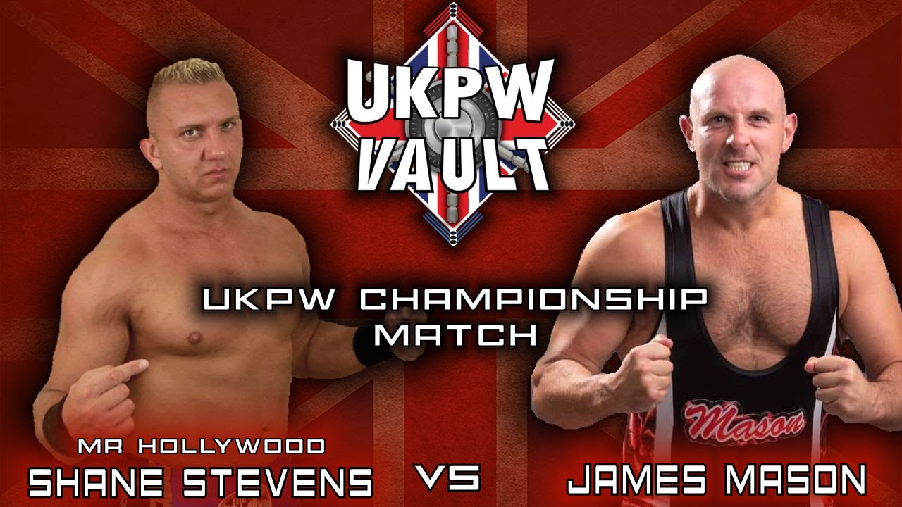 'Mr Hollywood' Shane Stevens vs James Mason FULL TITLE MATCH background