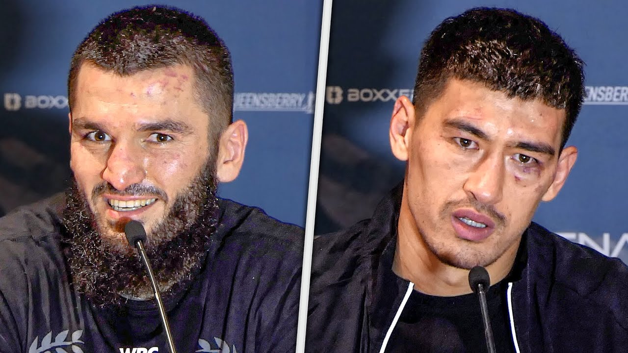 Dmitry Bivol vs. Artur Beterbiev • FULL POST FIGHT PRESS CONFERENCE • Riyadh Season | DAZN Boxing background