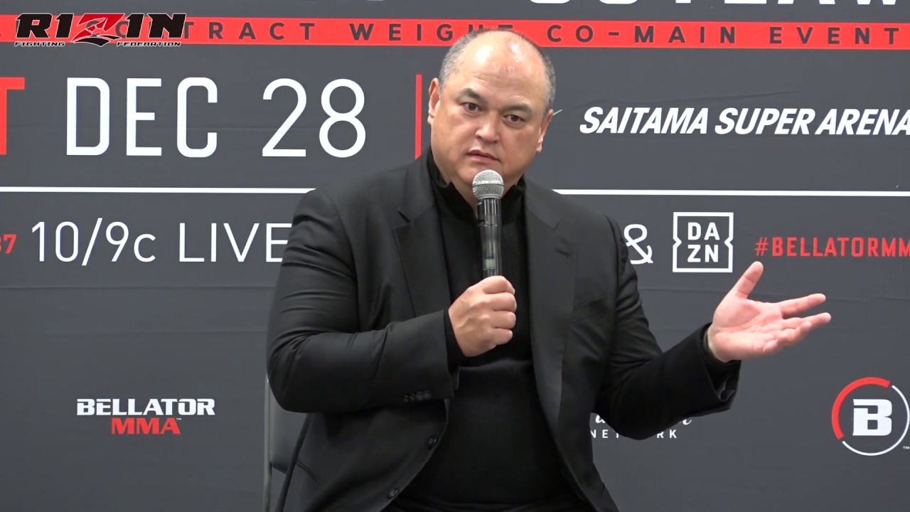 Bellatorプレジデント スコット・コーカー氏 質疑応答 background