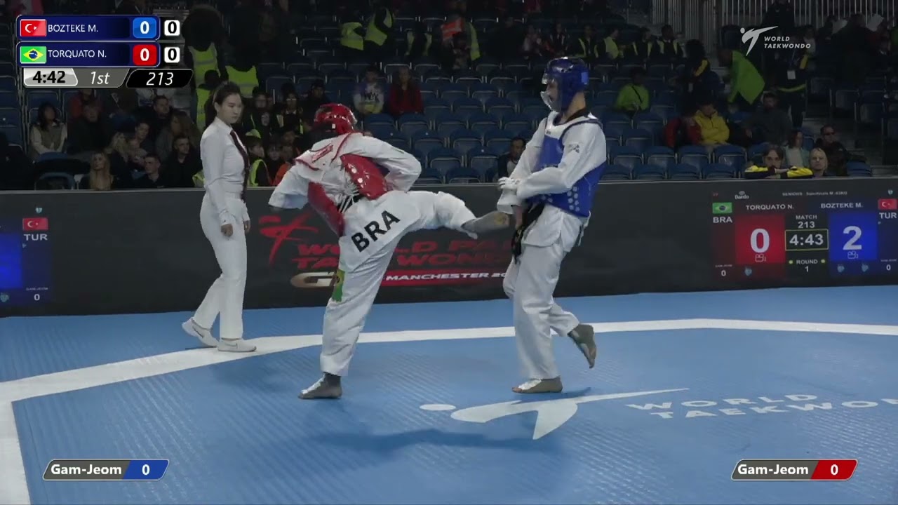 213 Semifinals MEN M 63KG TUR BOZTEKE M BRA TORQUATO N