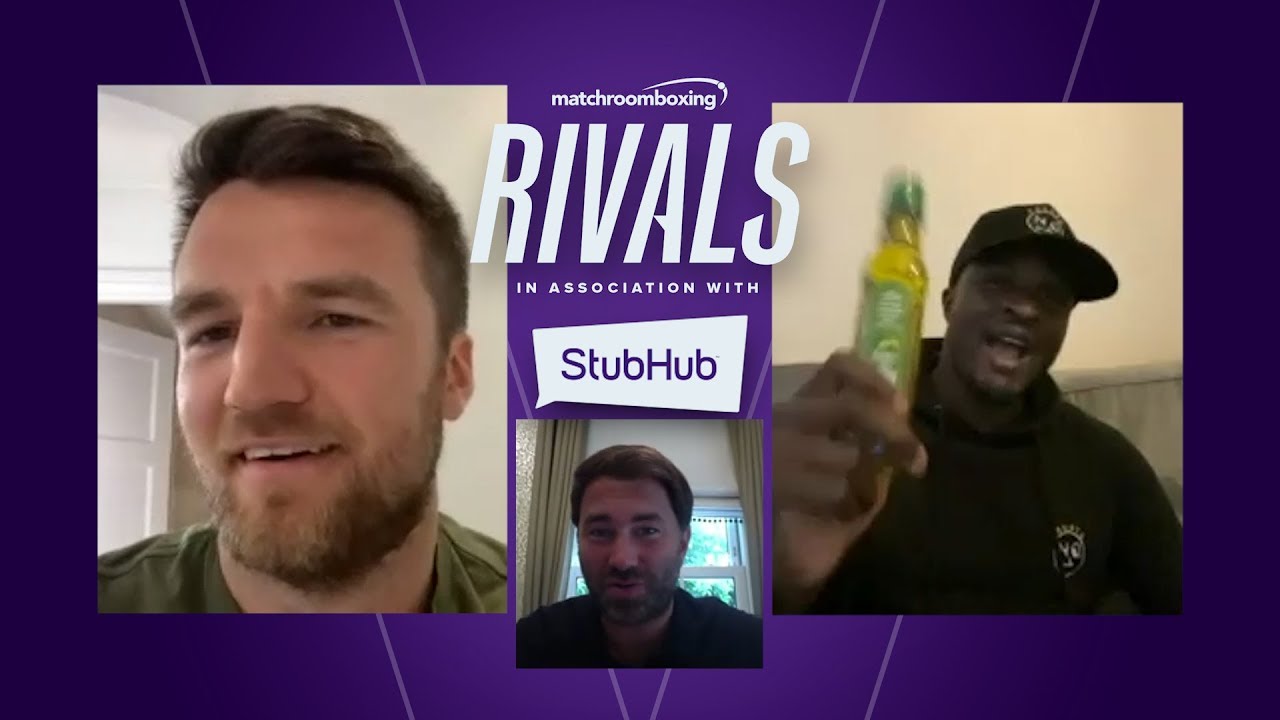 Anthony Fowler vs Ohara Davies ePress Conference | Rivals w/ Eddie Hearn background