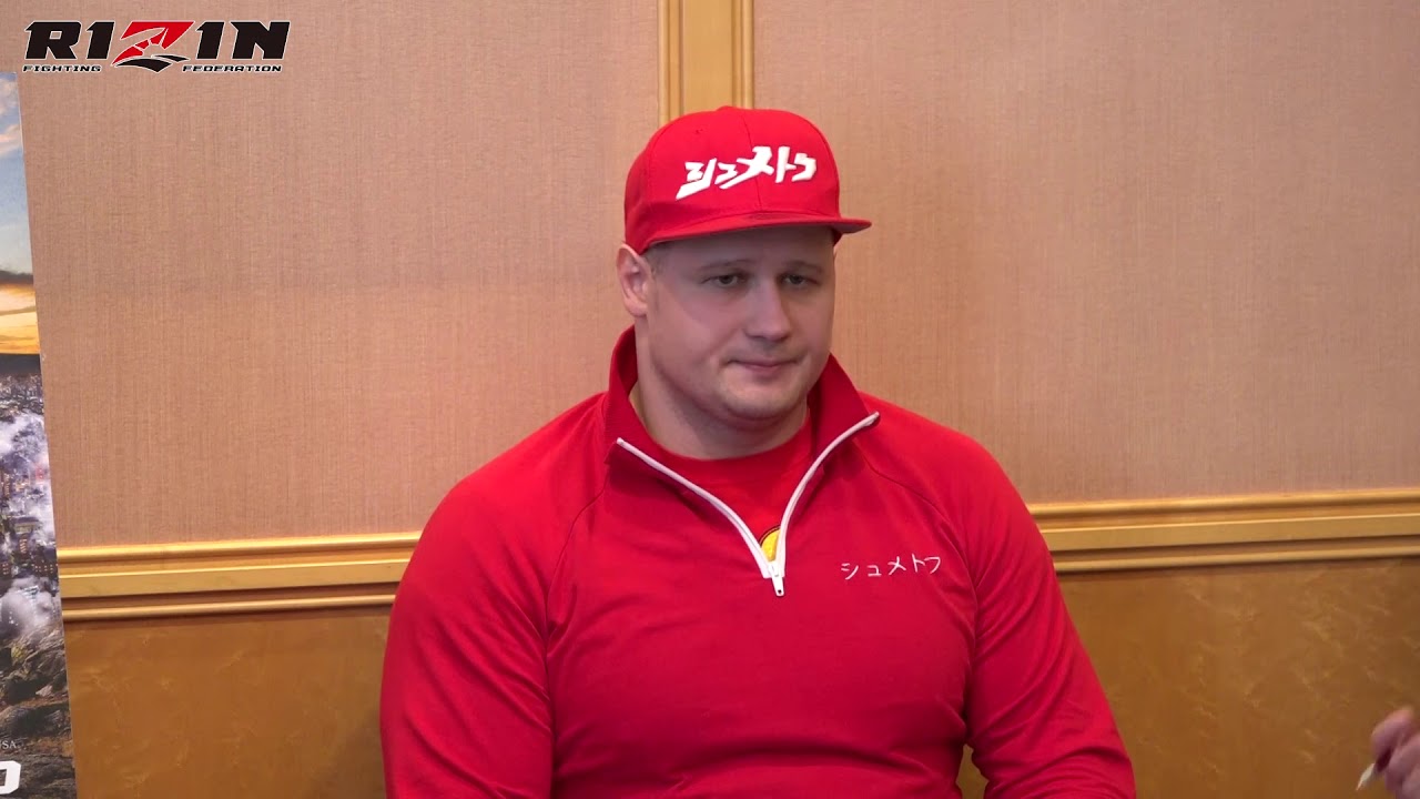 セルゲイ・シュメトフ BELLATOR JAPAN 試合前インタビュー background