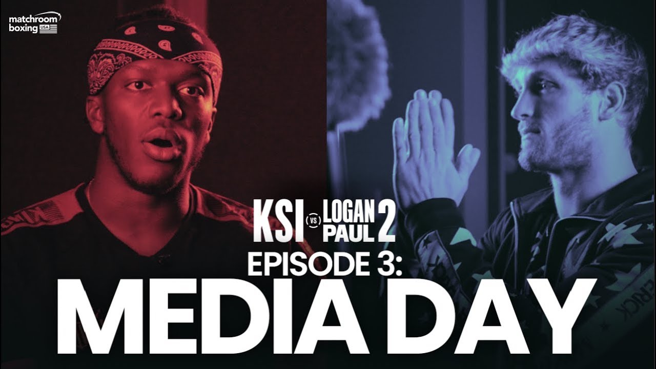Fight Week | Media Day - KSI vs Logan Paul 2 (Ep3)
