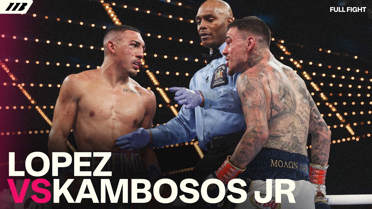 Teofimo Lopez vs George Kambosos Jr | Full Fight | Matchroom Boxing background