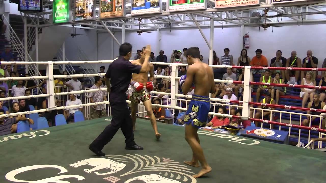 Damian (Sinbi Muay Thai) from Argentina Fighting @ Bangla Stadium background