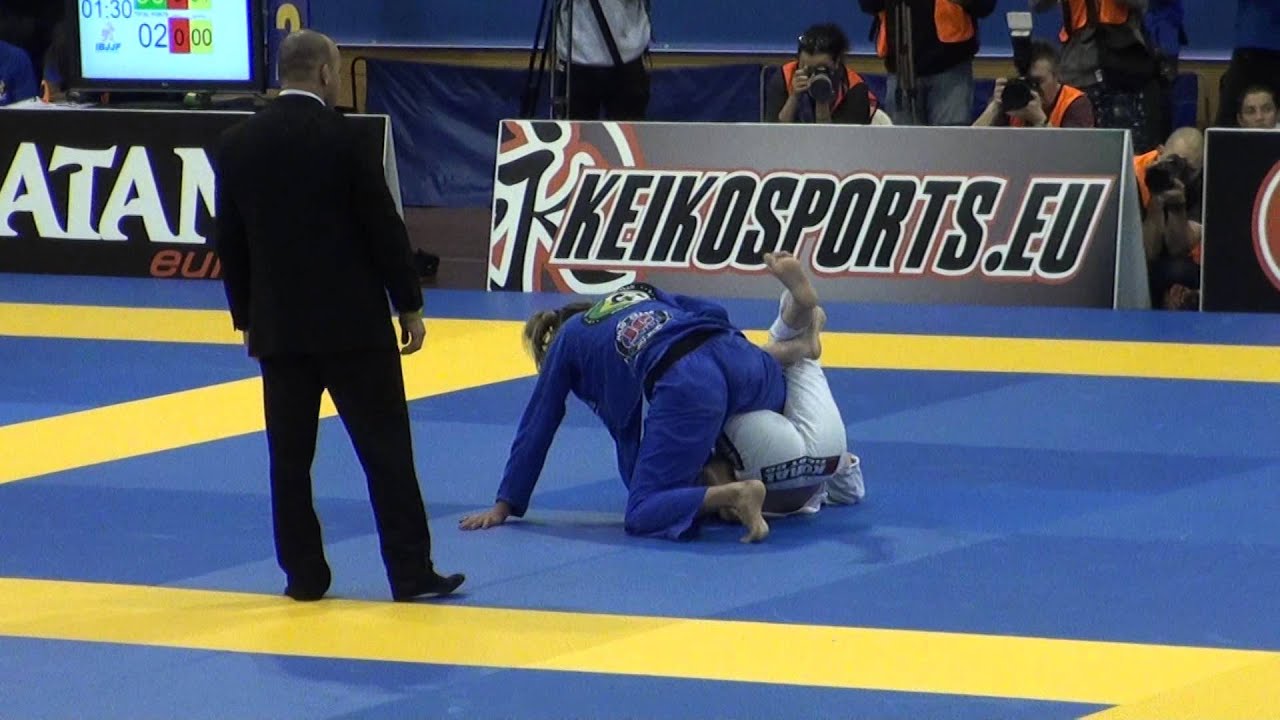 Vanessa Oliveira vs Ida Hansson IBJJF European 2014 Femi/Middle Final