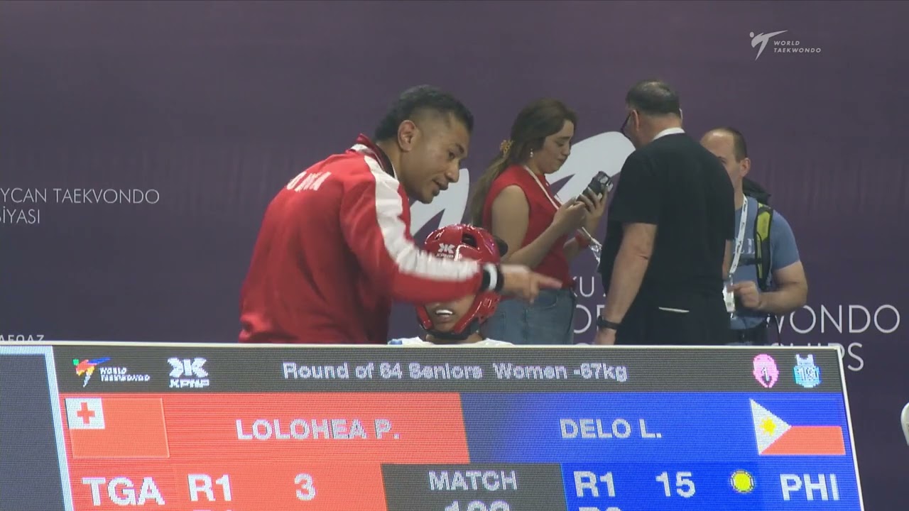 103 R64 Women 67kg PHI DELO L TGA LOLOHEA P background