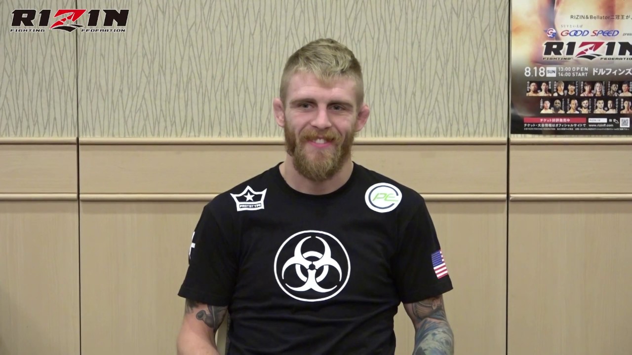 ジャスティン・スコッギンス GOOD SPEED presents RIZIN.18 試合前インタビュー