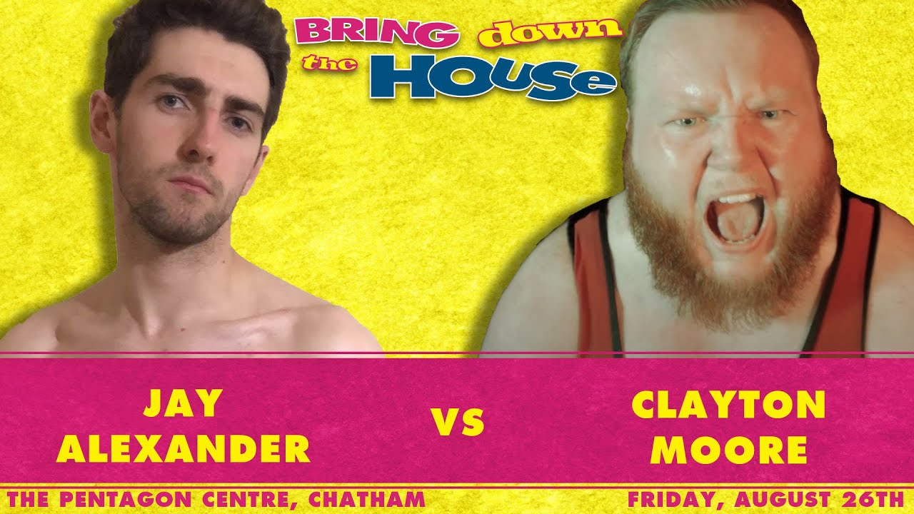 Jay Alexander vs Clayton Moore (United Kingdom Pro Wrestling) background