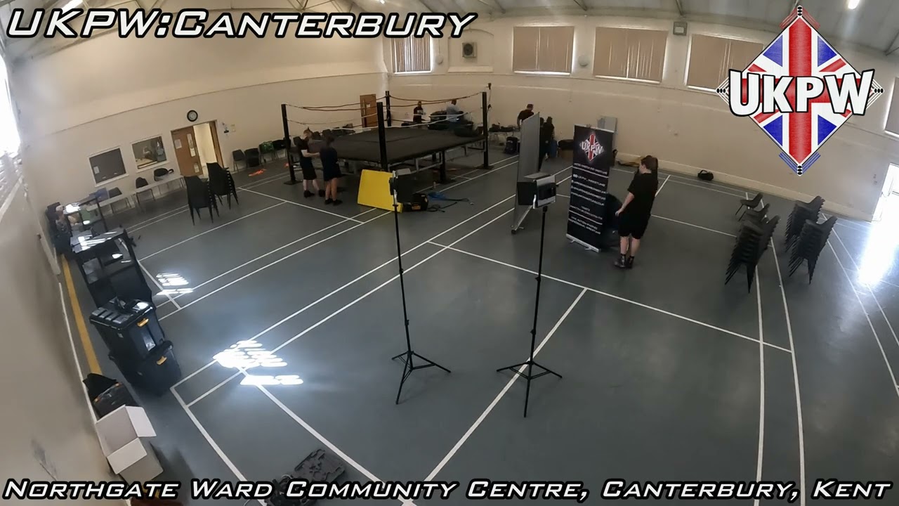 UKPW Timelapse - Canterbury - Storm the Gates - Ring Set Up Timelpase