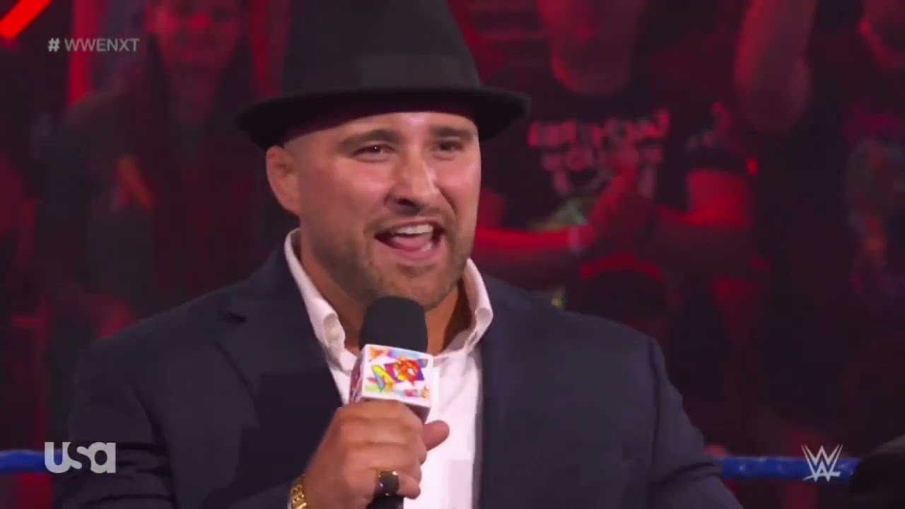 WWE NXT 2.0 TONY DANGELO ENTRANCE 06/14/22 background