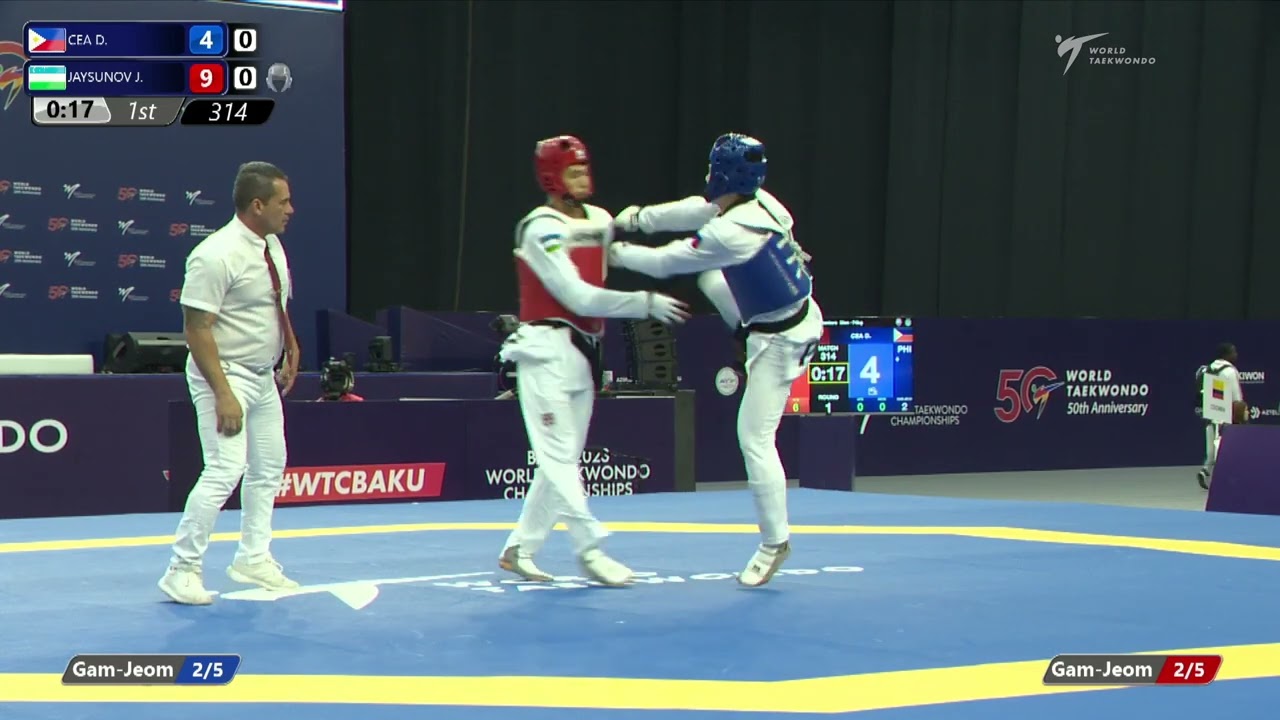 314 R32 Men 74kg PHI CEA D UZB JAYSUNOV J background