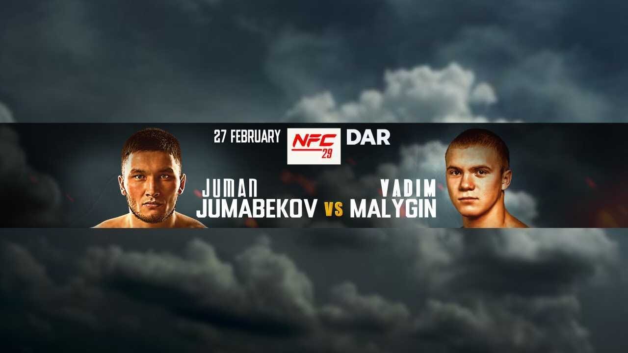 NFC 29 | JUMABEKOV VS. MALYGIN background