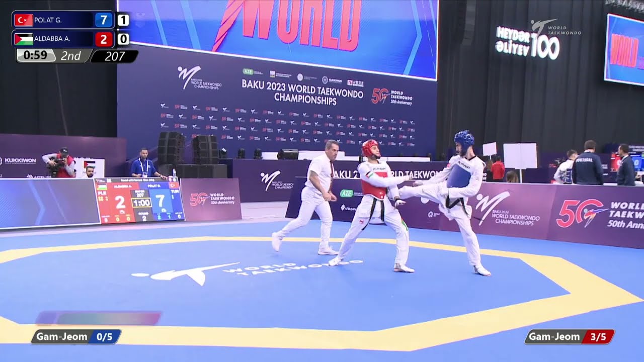207 R64 Men 54kg TUR POLAT G PLE ALDABBA A background