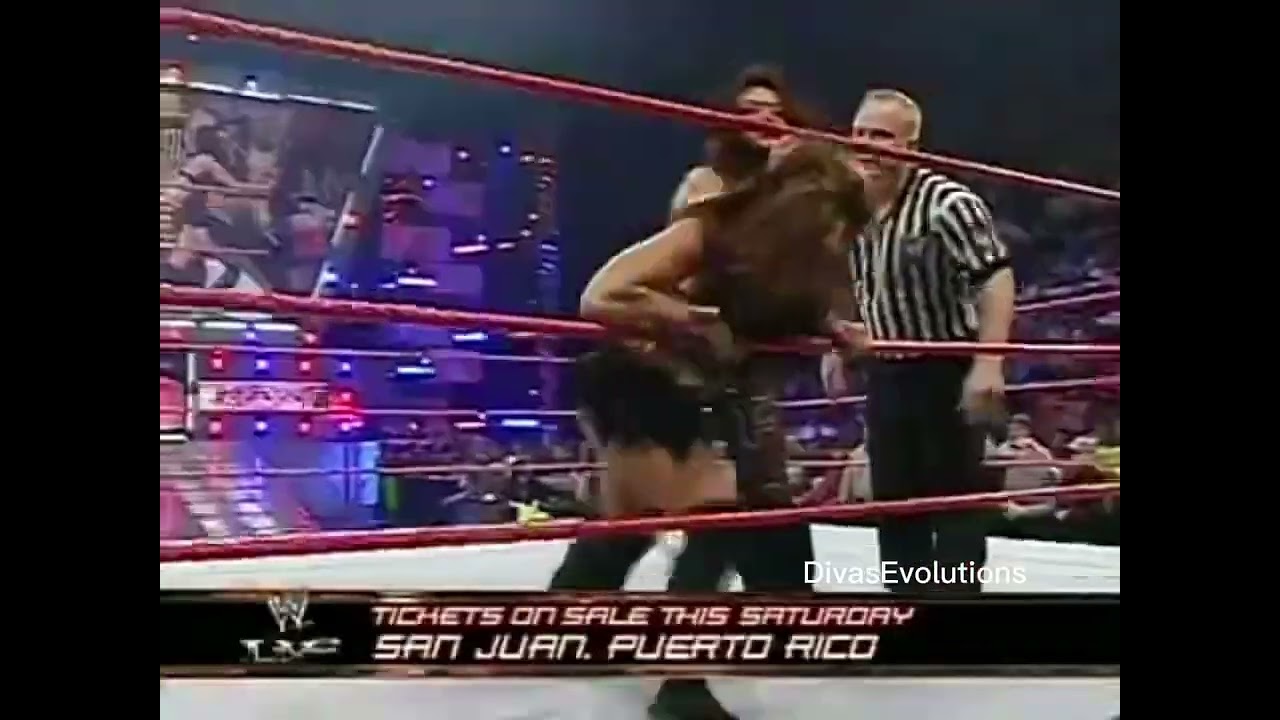 Candice Michelle & Mickie James vs. Melina & Victoria: Raw, Jan. 22, 2007