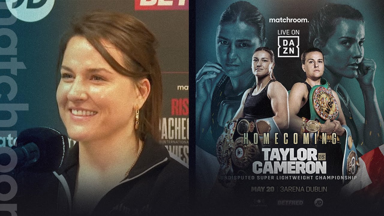“To be the best, I’ve got to beat the best!" - Chantelle Cameron on Katie Taylor background