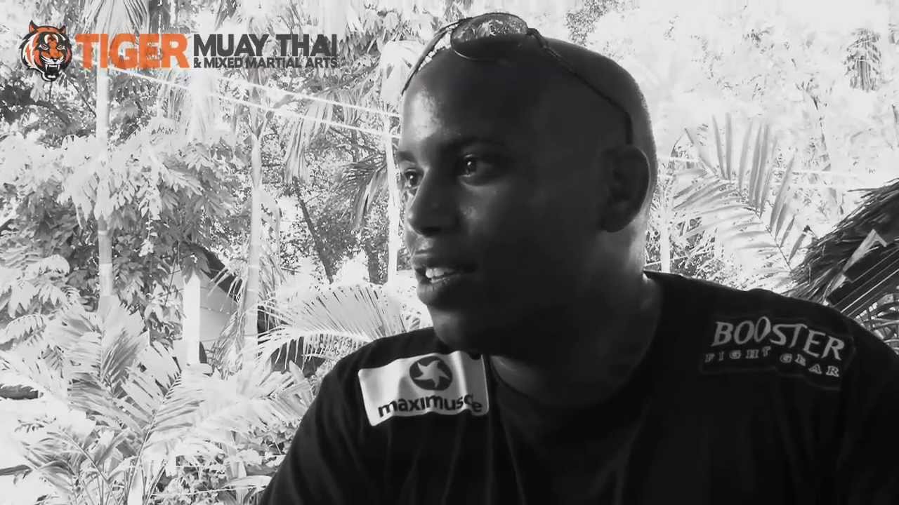Dean Amasinger @ Tiger Muay Thai & MMA Camp, Phuket, Thailand background