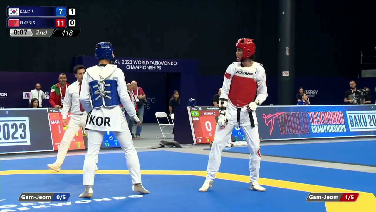418 R32 Men 87kg KOR KANG S MAR ELASBI S