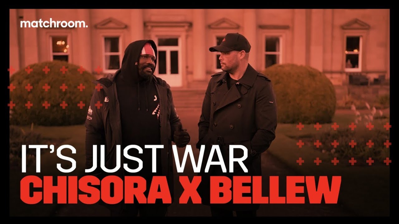 "Most people hate fighting, I can't get enough of it!" - Tony Bellew probes Derek Chisora backdrop