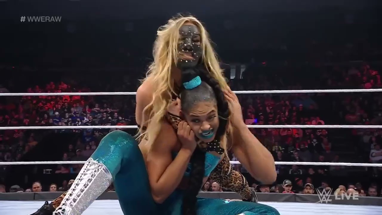 Bianca Belair vs. Carmella: Raw, January 31, 2022 background