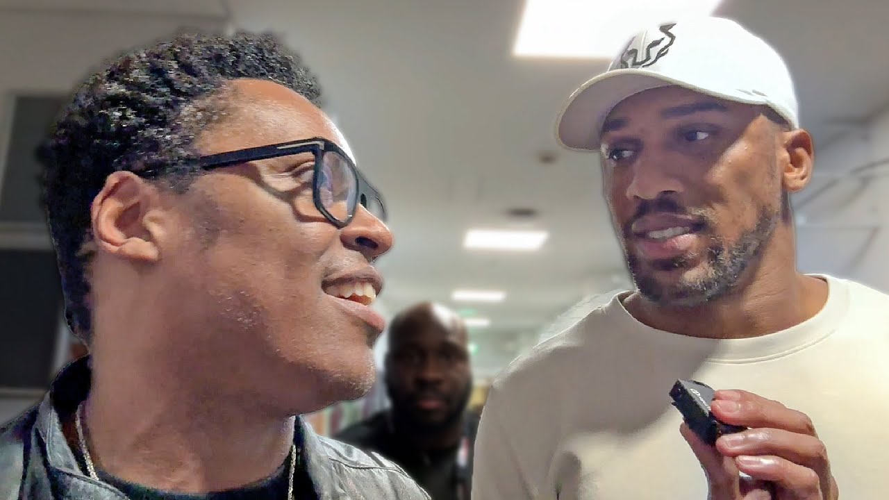 ANTHONY JOSHUA after KO LOSS “Never Underestimate Your Opponent” vs. Daniel Dubois background