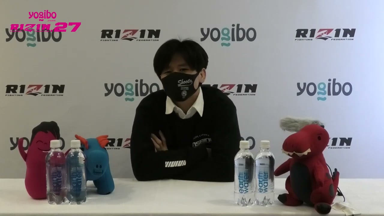 Yogibo presents RIZIN 27 田丸匠 試合前インタビュー