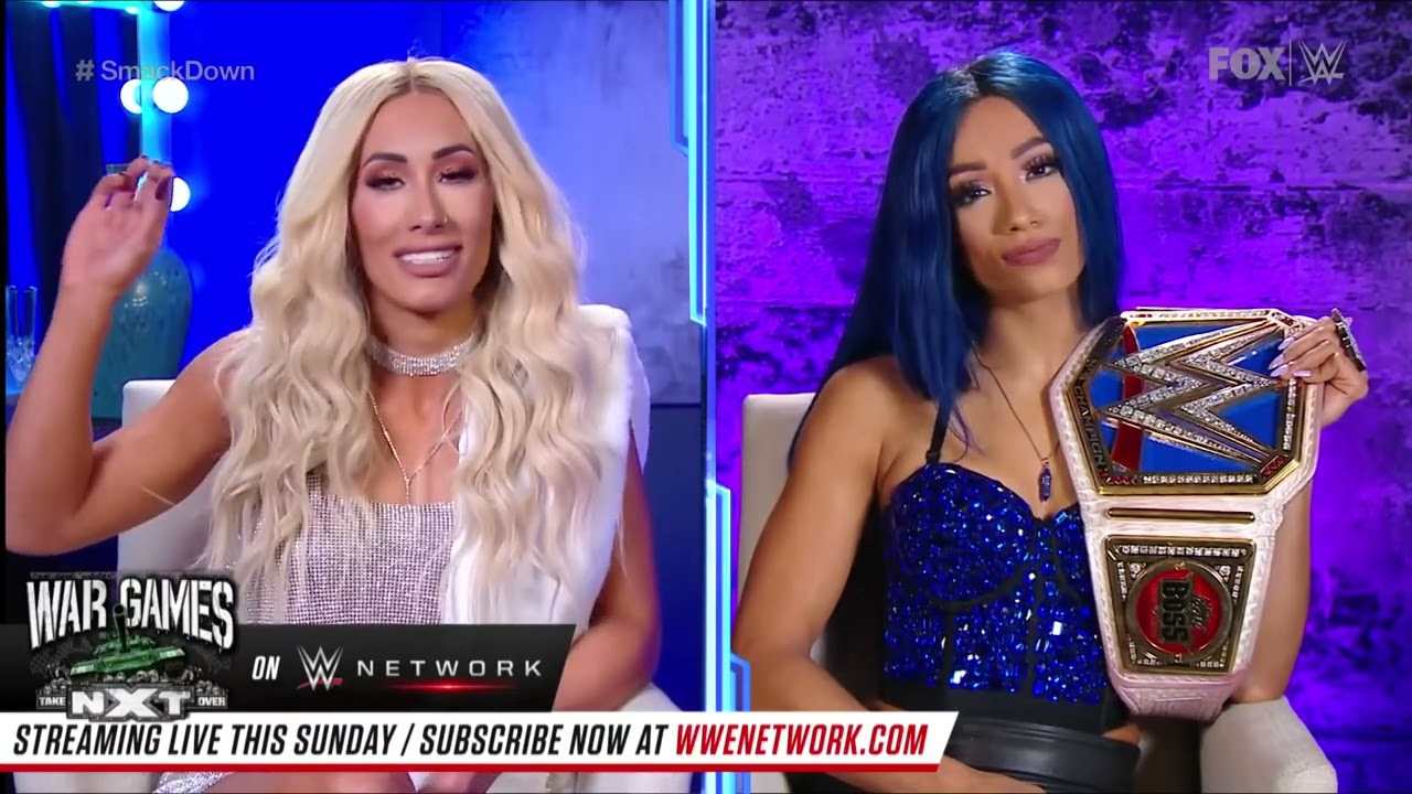 Sasha Banks challenges Carmella to a showdown at WWE TLC: SmackDown, December 04, 2020