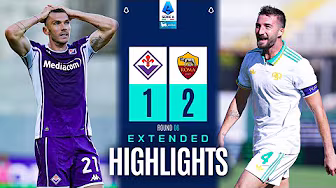 FIORENTINA-ROMA 1-2 | EXTENDED HIGHLIGHTS | SERIE A 2025/26 background