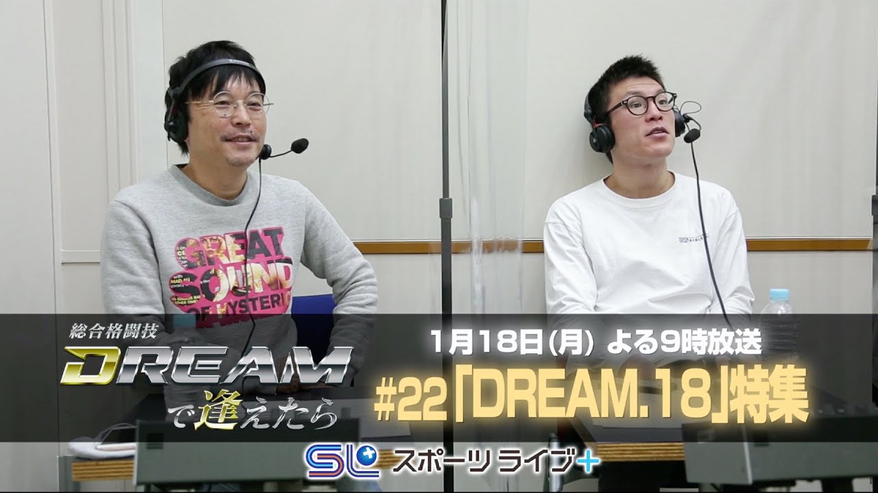 〜DREAM.18〜「総合格闘技 DREAMで逢えたら」by スカパー! | トレーラー background