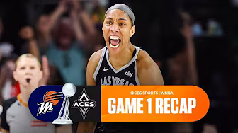 2025 WNBA Finals: A'ja Wilson's double-double helps Aces outlast Mercury in Game 1