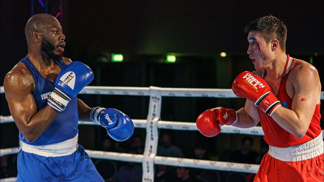 Daulet Tulemissov (KAZ) vs. ldris Leganasse (BEL) Eindhoven Box Cup 2025 SF's (85kg) background