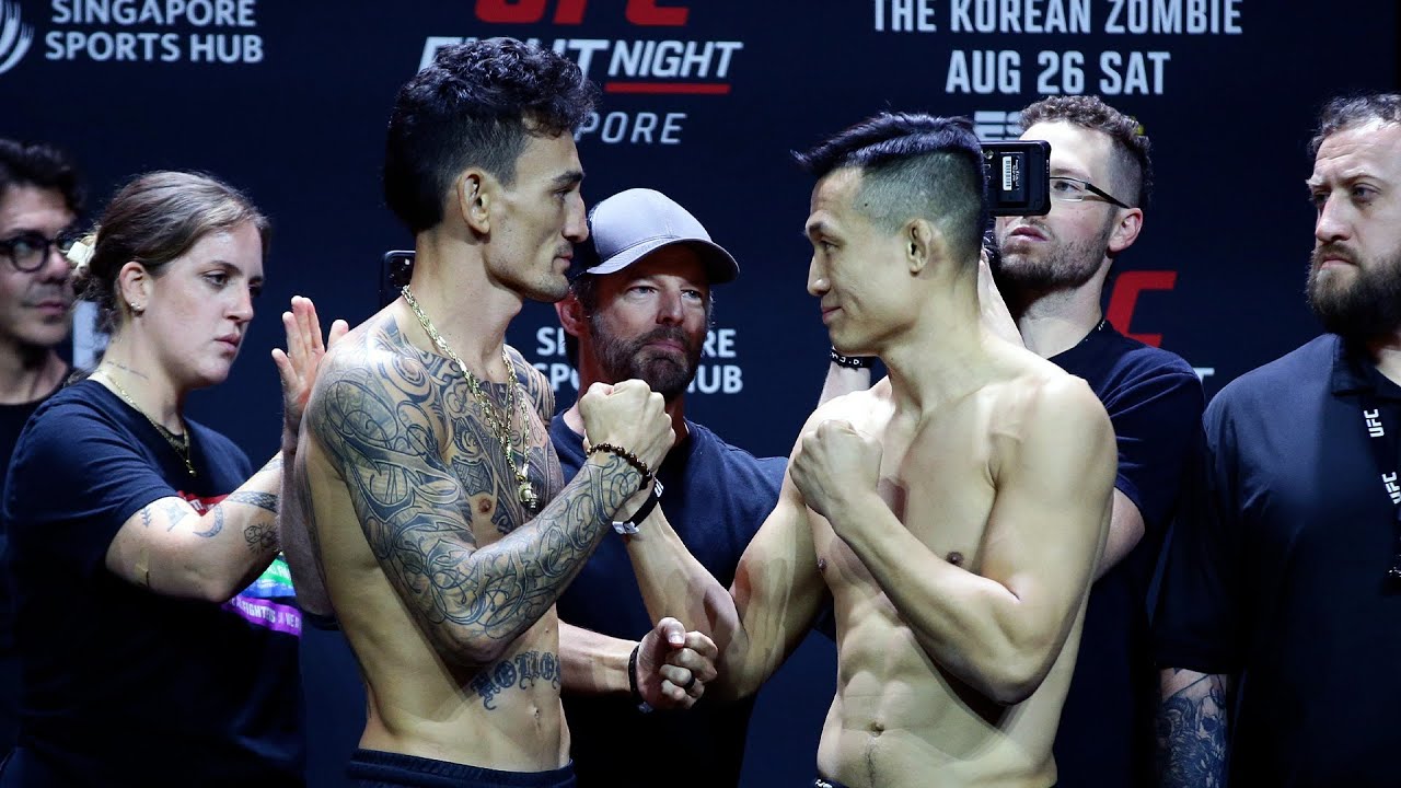 Encaradas da Pesagem | UFC Singapura: Holloway x Zumbi Coreano backdrop