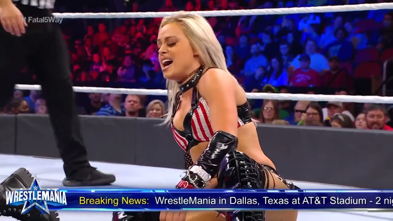 Morgan vs. Belair vs. Ripley vs. Zelina vs. Carmella – Fatal 5-Way Match: Raw, November 08, 2021 backdrop