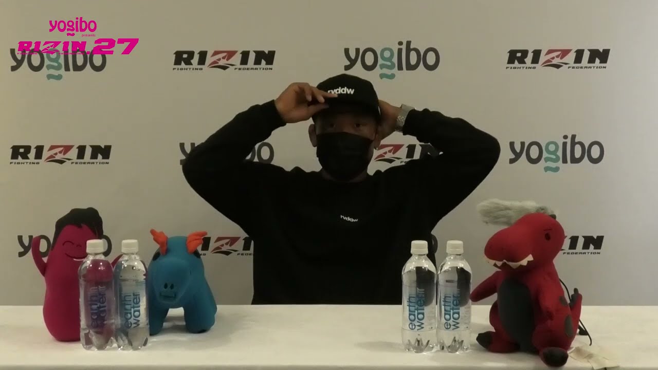 Yogibo presents RIZIN 27 武田光司 試合前インタビュー