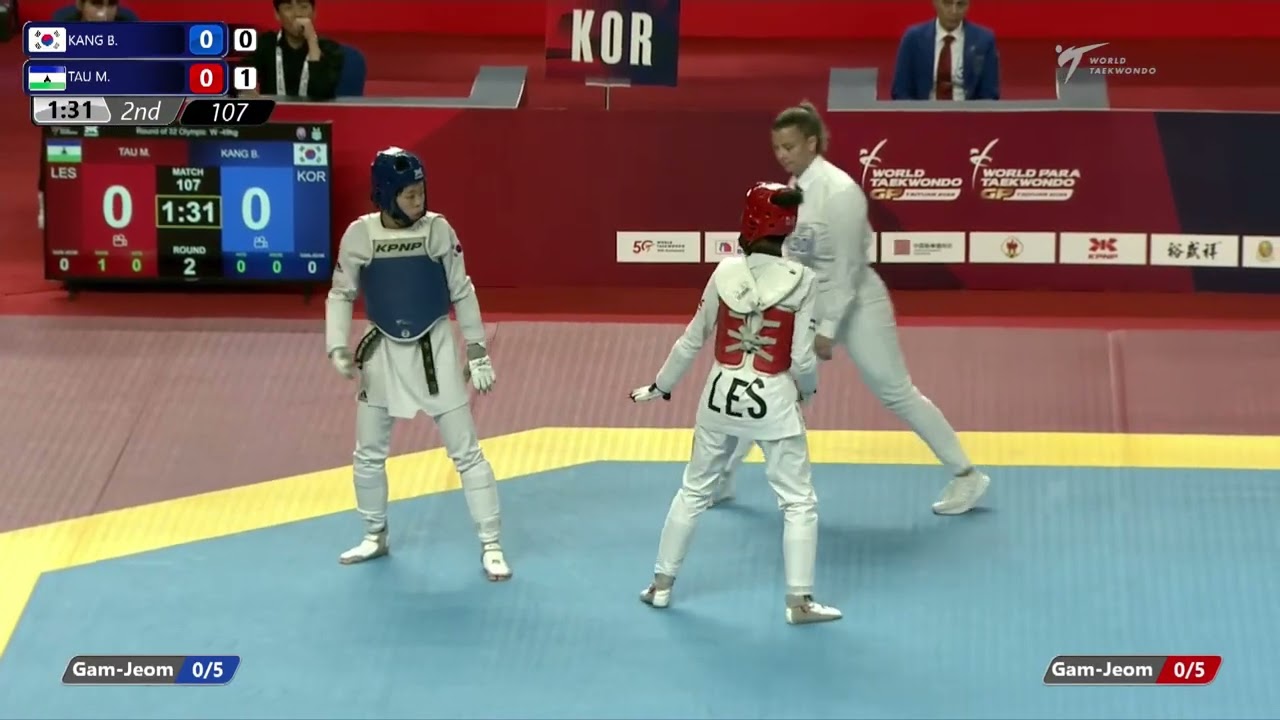 107 R32 W 49kg KOR KANG B LES TAU M
