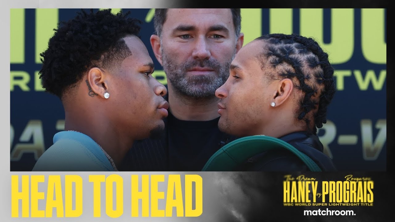 FULL FIRST FACE OFF π₯Ά Devin Haney Vs Regis Prograis π background