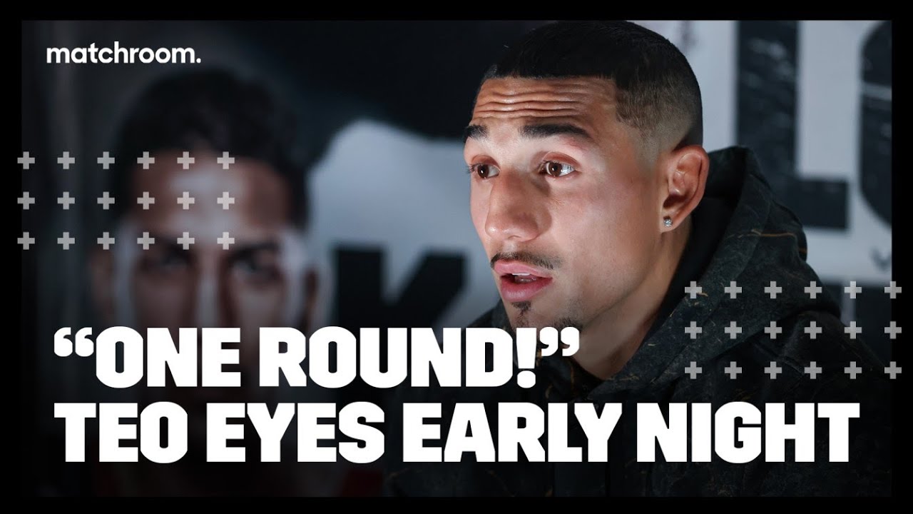 "I'll make it quick!" - Teofimo Lopez predicts Kambosos Jr demolition & Devin Haney potential clash background
