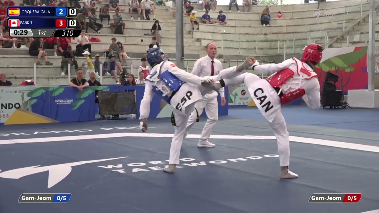 310 Round of 32 MEN M 68KG ESP JORQUERA CALA J CAN PARK T