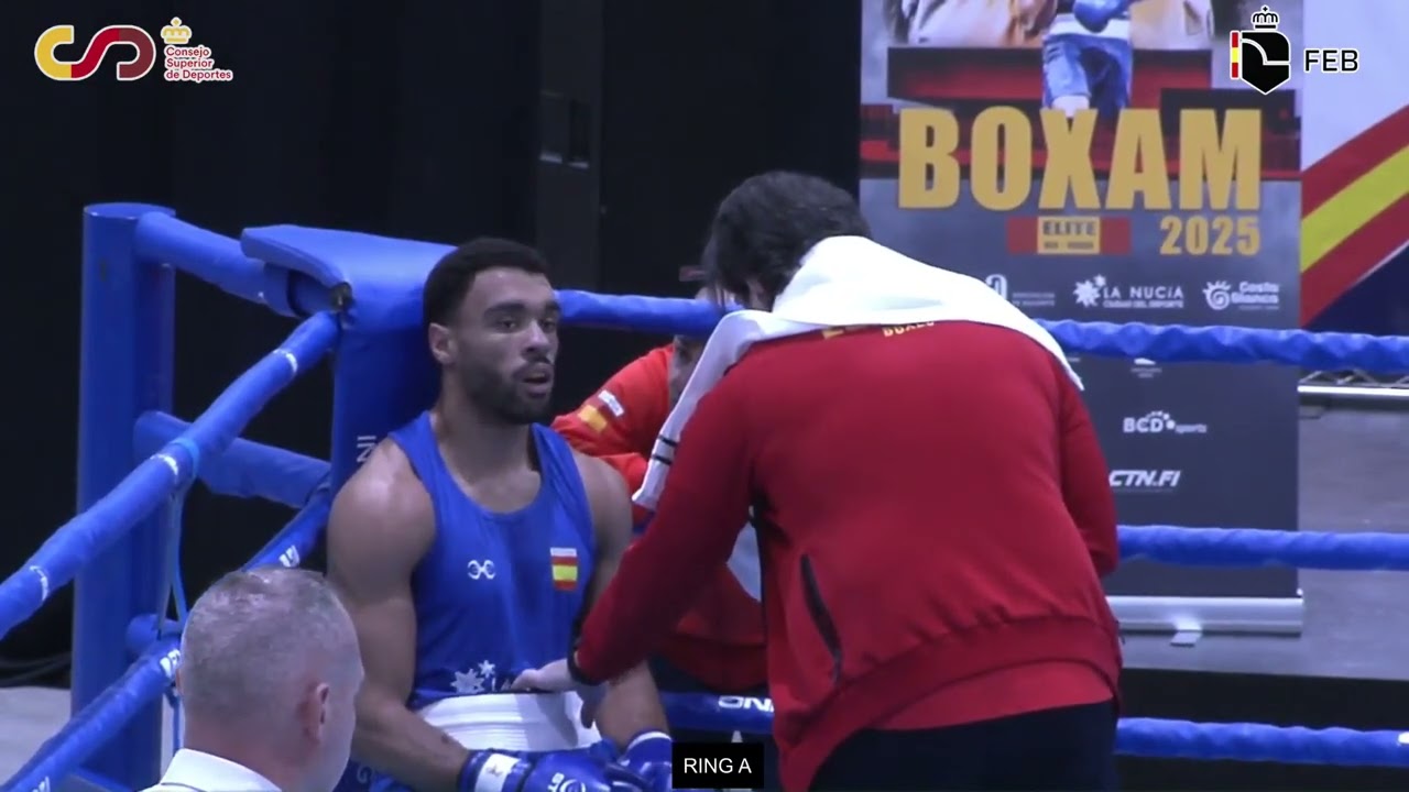 Pablo Coy Bernal (ESP) vs. Ivan Sapun (UKR) Boxam Tournament 2025 (80kg) background