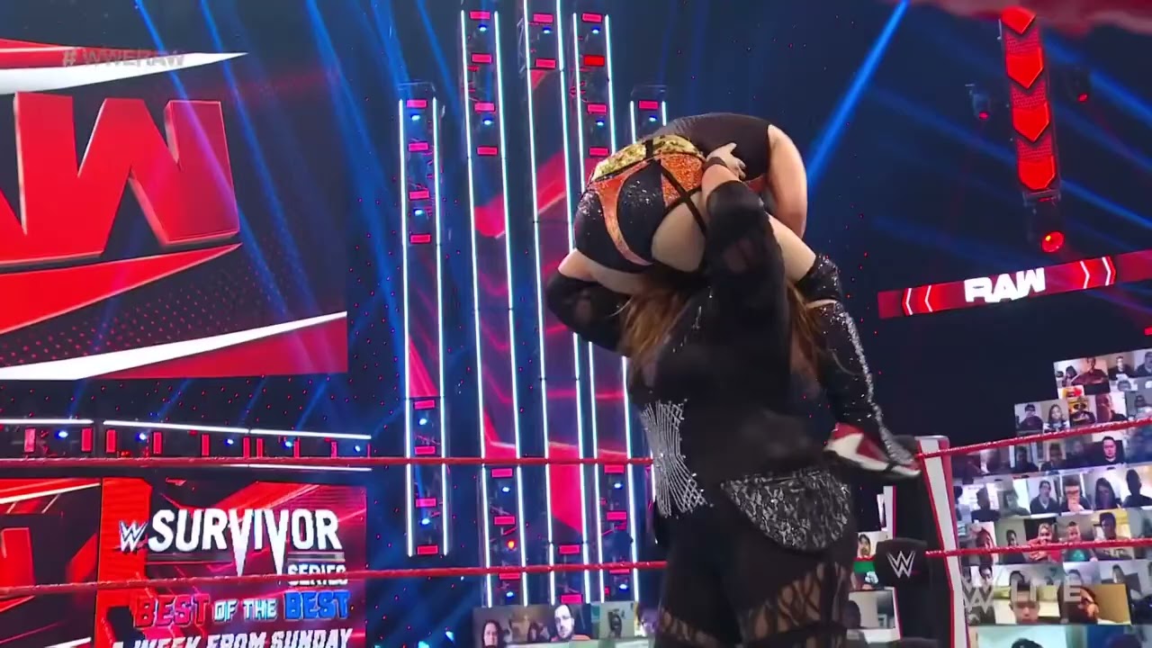 Asuka vs. Nia Jax: Raw, Nov. 9, 2020