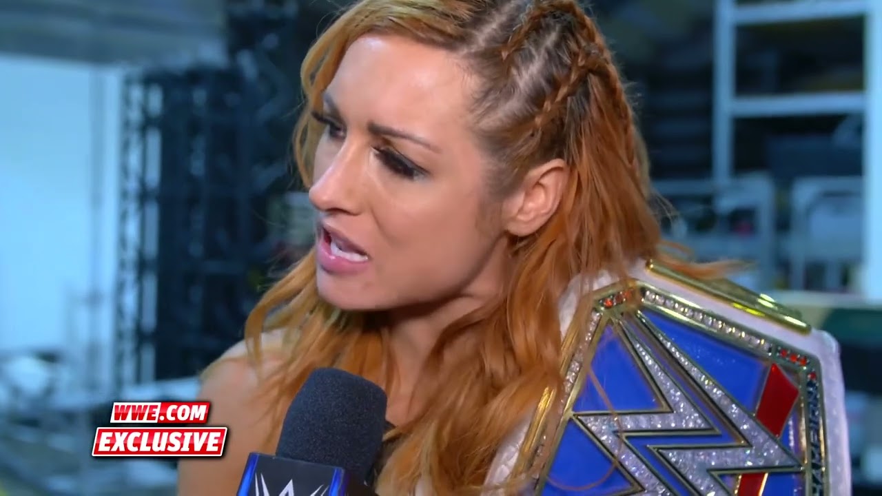 Becky Lynch doesn't care about Ronda Rousey's past: SmackDown Exclusive, November 06, 2018 background