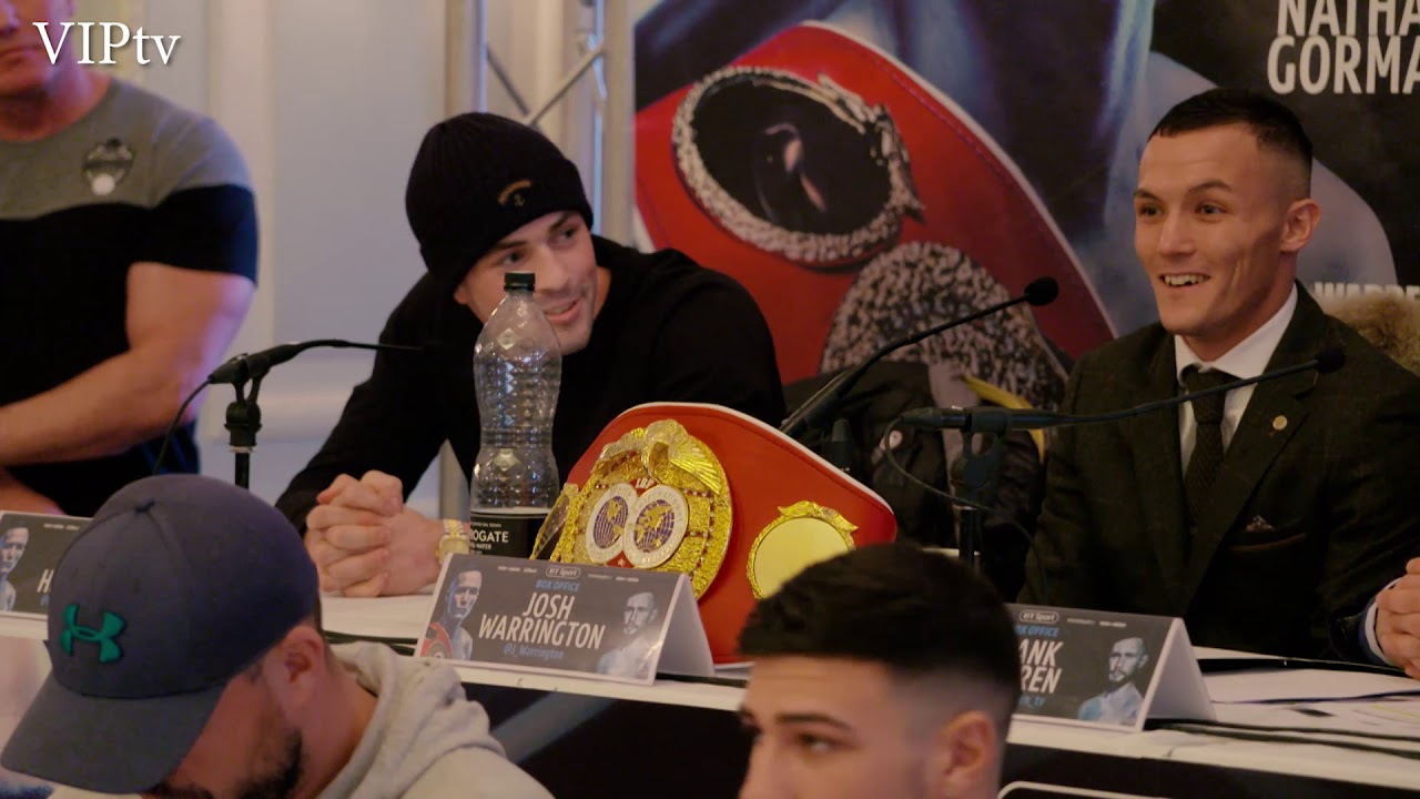 Mark Heffron v Liam Williams final presser