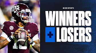 College Football Week 9 Winners & Losers: Texas A&M crushes LSU, Texas rallies for comeback & MORE background