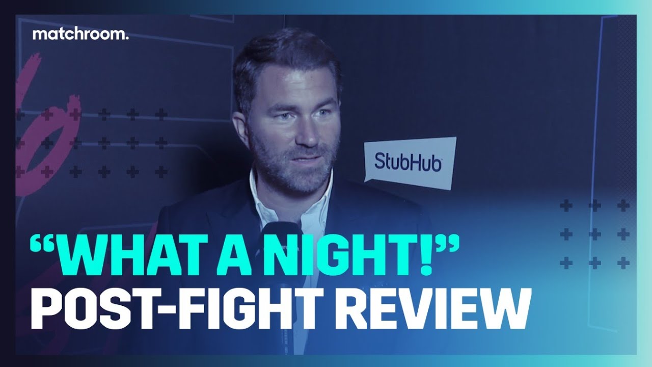 Eddie Hearn reviews Fight Camp: Xu Can vs Wood, McCarthy vs Billam-Smith & more! background