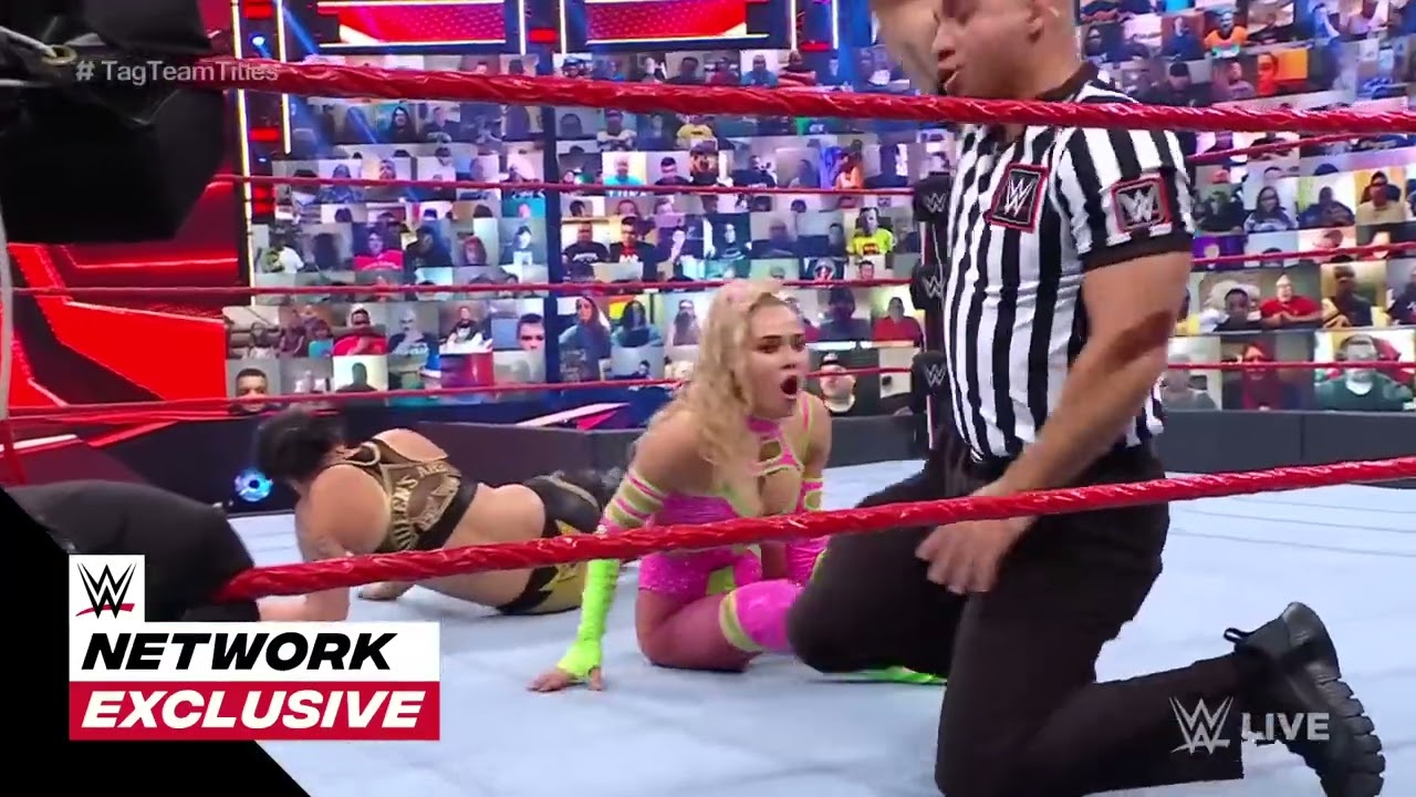 Naomi & Lana are tired a 3-on-2 disadvantage: WWE Network Exclusive: May 03, 2021 background