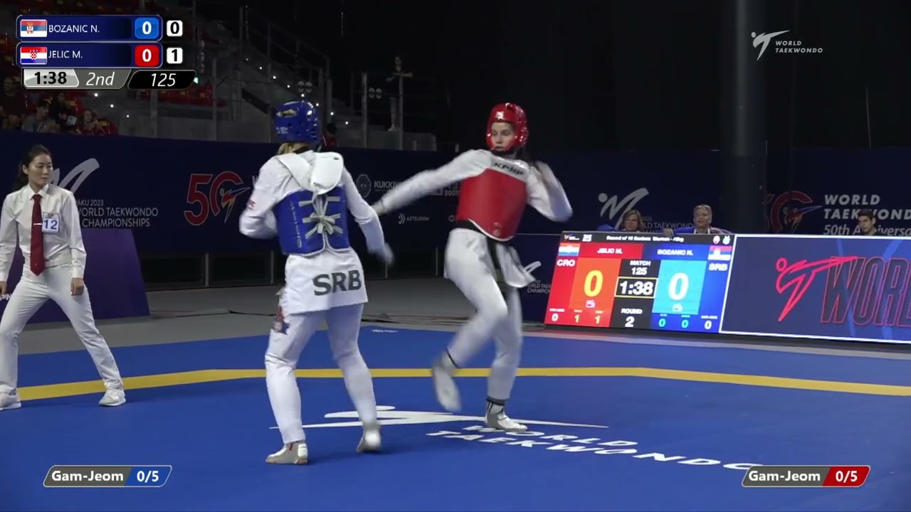 125 R16 Women 73kg SRB BOZANIC N CRO JELIC M background