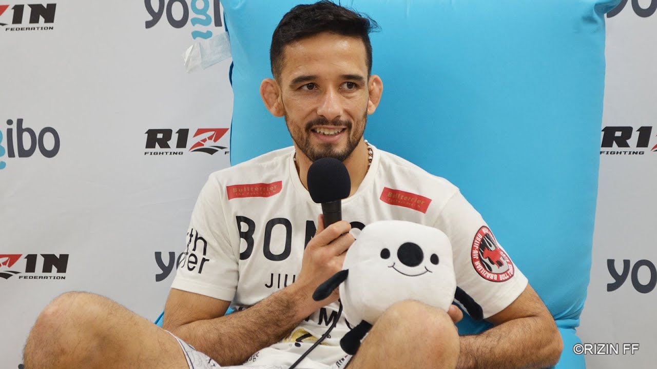 Yogibo presents RIZIN 27 クレベル・コイケ 試合後インタビュー background