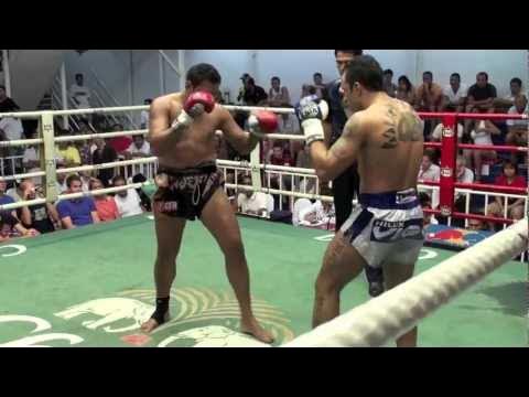 Nontachai Sit-O (Tiger Muay Thai) defeats Thiago Teixeira (Brazil) by TKO @ Bangla Boxing Stadium