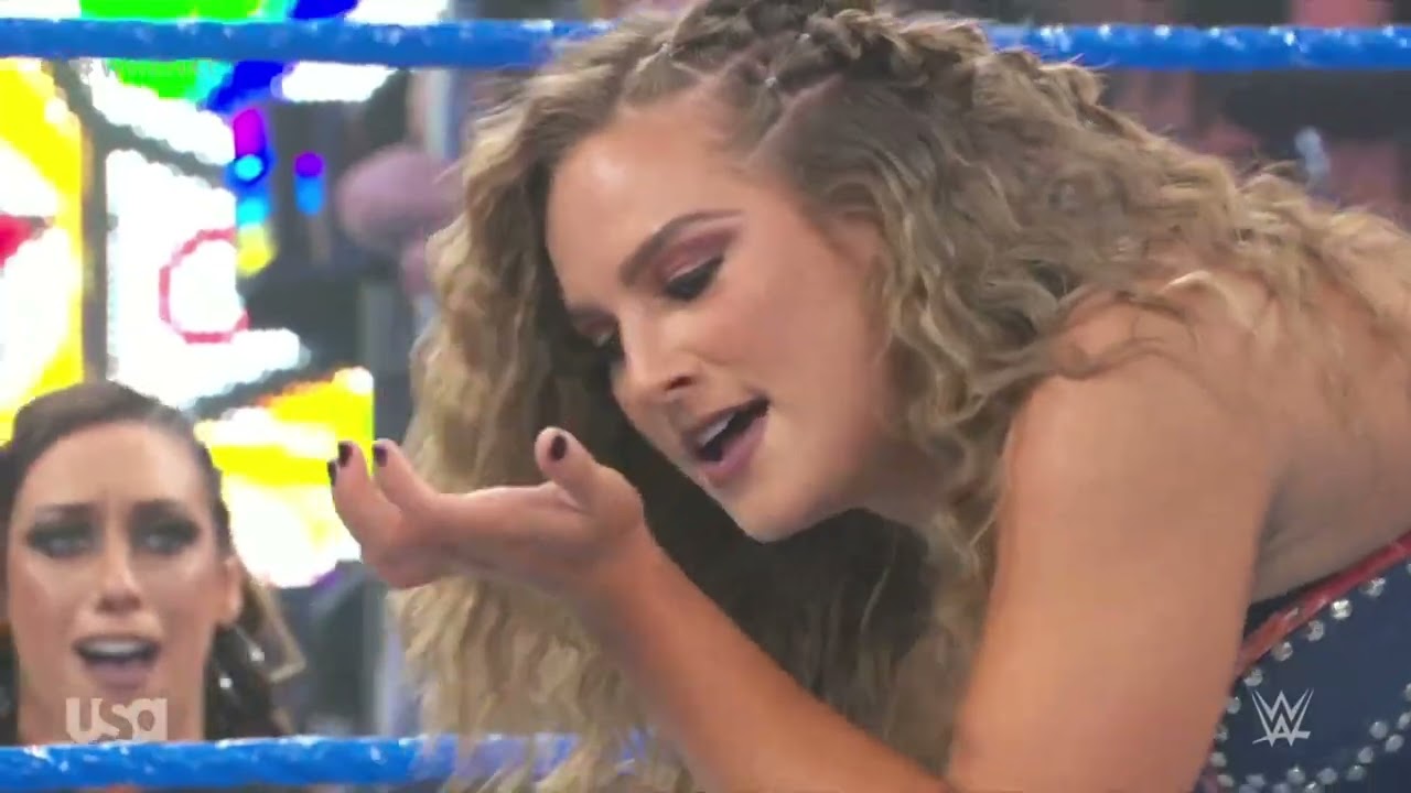 WWE NXT 2.0 MANDY ROSE VS FALLON HENLEY 09/27/22 background